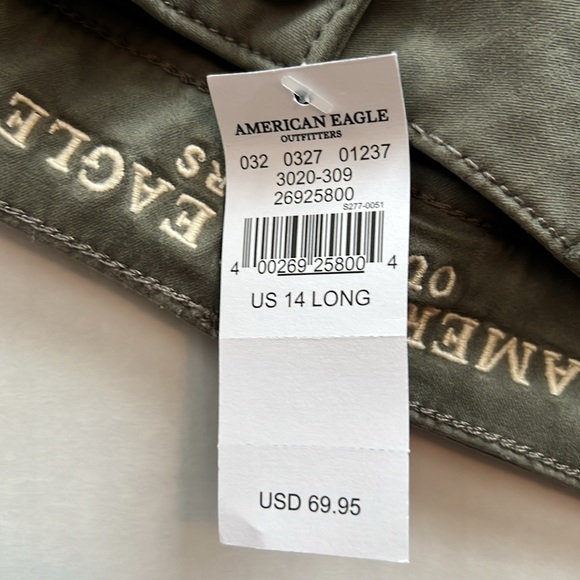 American Eagle 🦅 Outfitters Moto Jeggings Size 14L - Picture 5 of 12